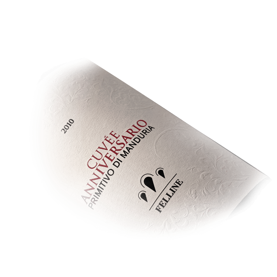 Bottiglia della Cuvée Anniversario Felline