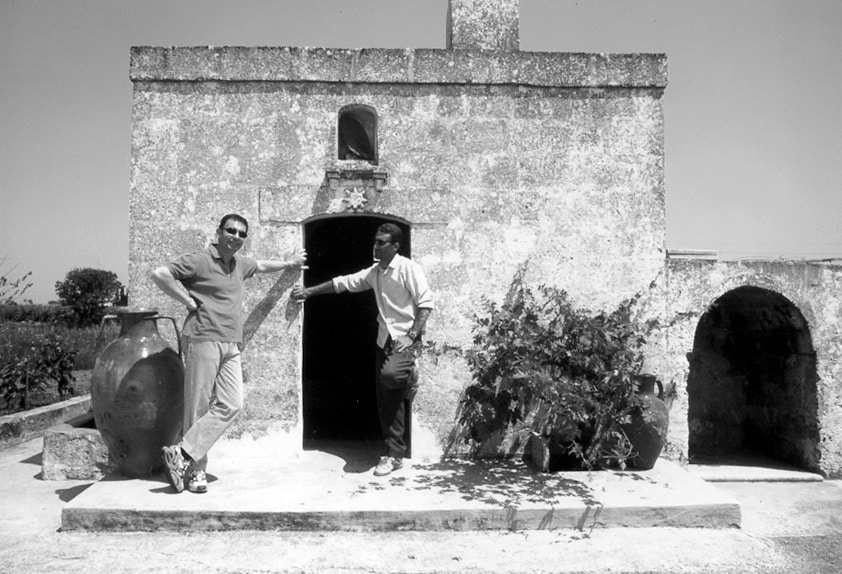 Gregory Perrucci con Salvatore Mero
